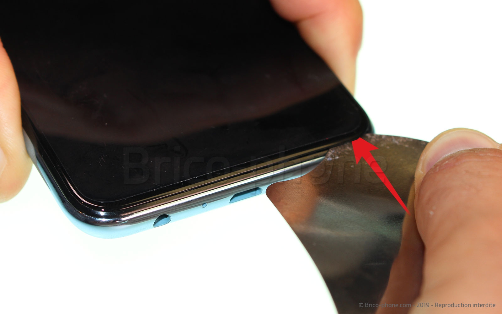 Changement de bloc écran (vitre + LCD) sur Honor 10 Lite photo 1