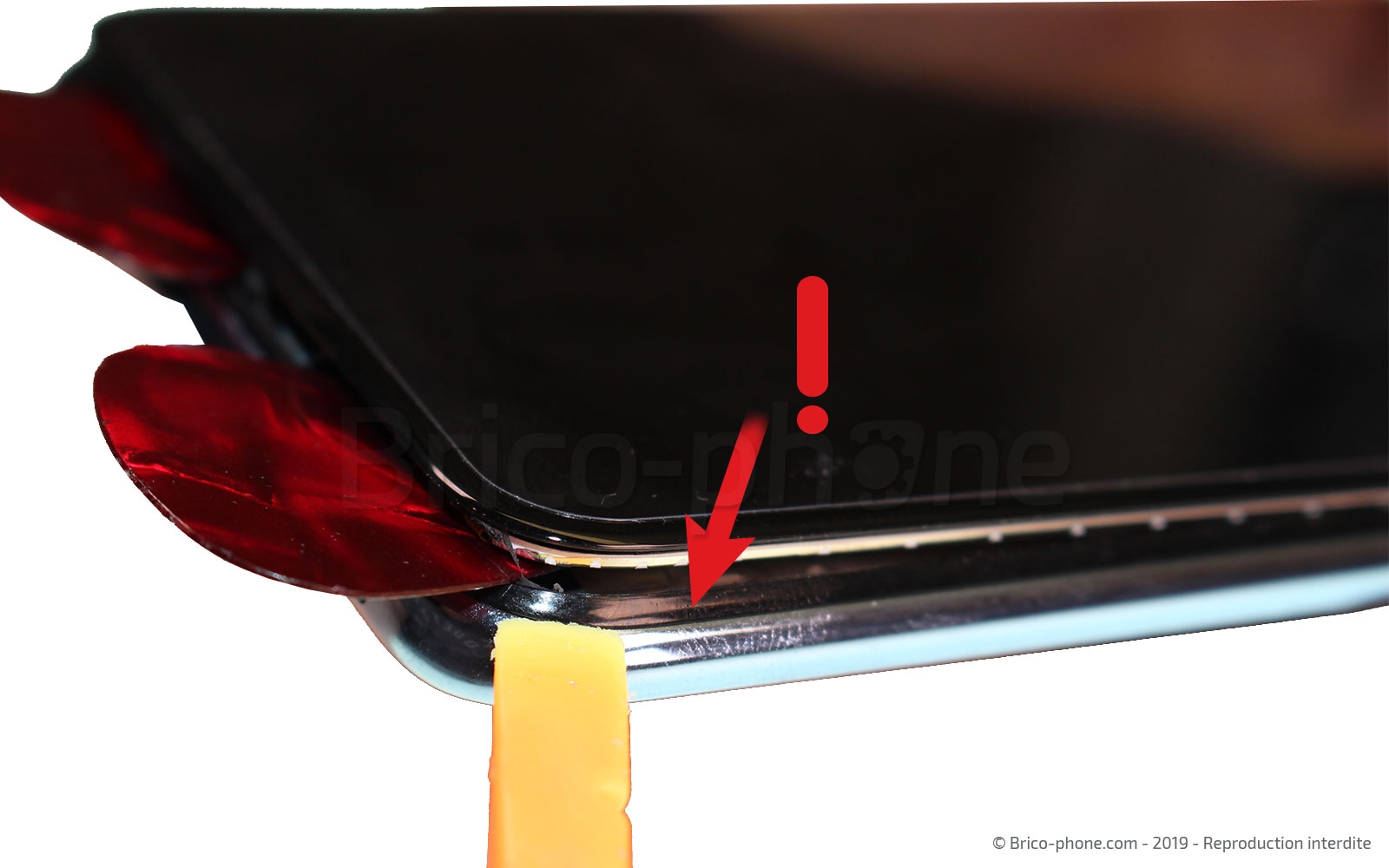 Changement de bloc écran (vitre + LCD) sur Honor 10 Lite photo 4