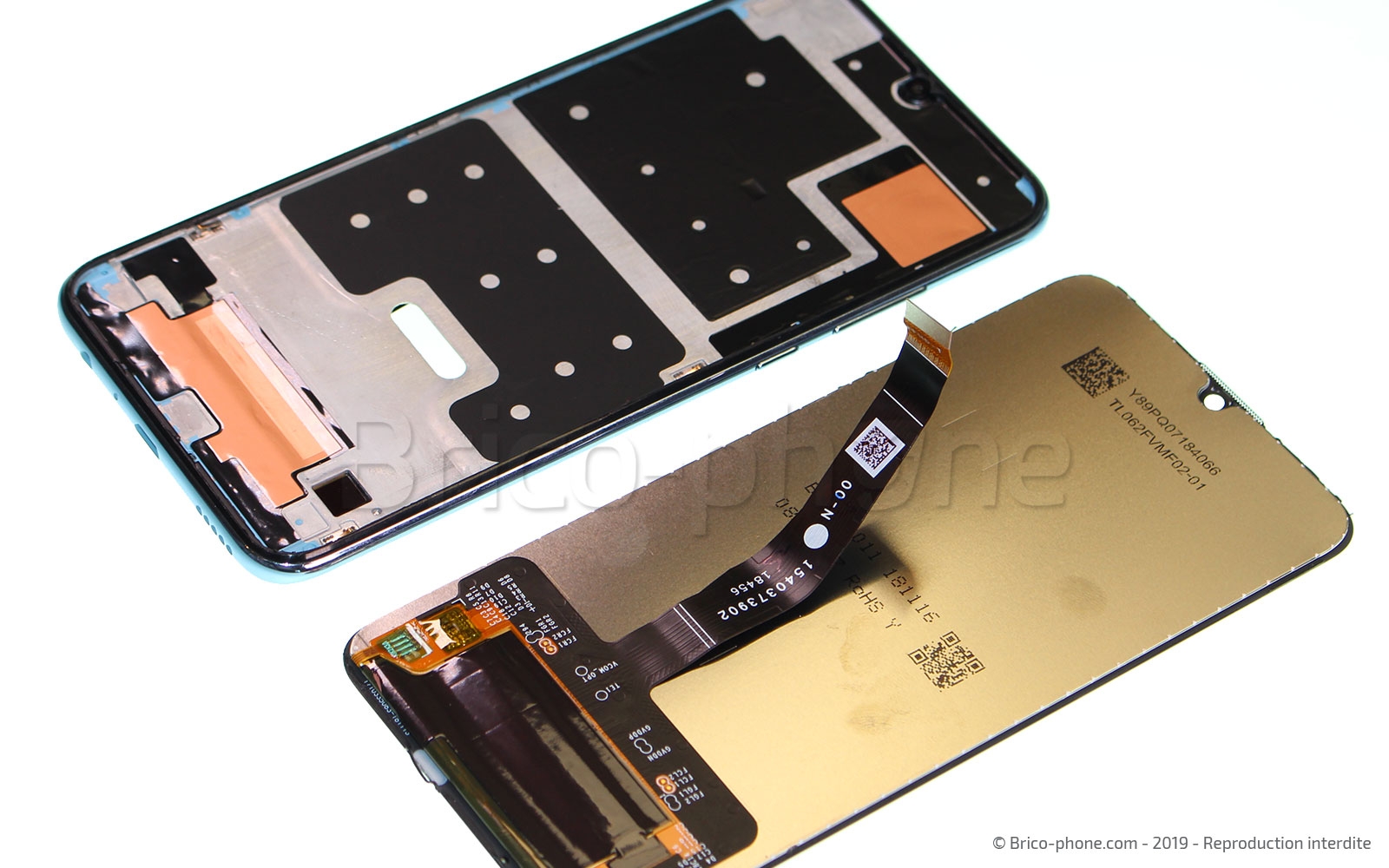 Changement de bloc écran (vitre + LCD) sur Honor 10 Lite photo 2