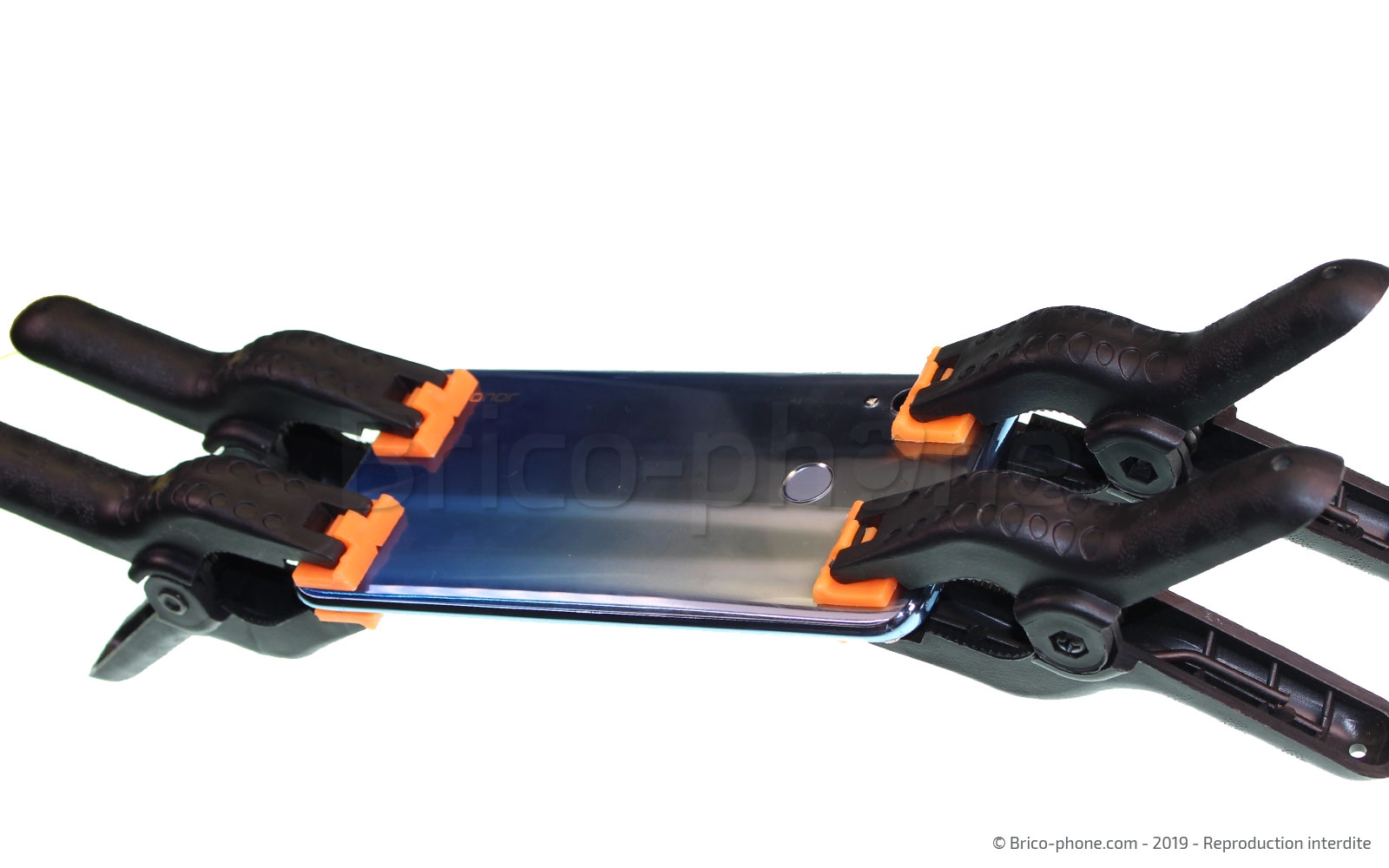 Changement de bloc écran avec batterie sur Honor 10 Lite photo 4