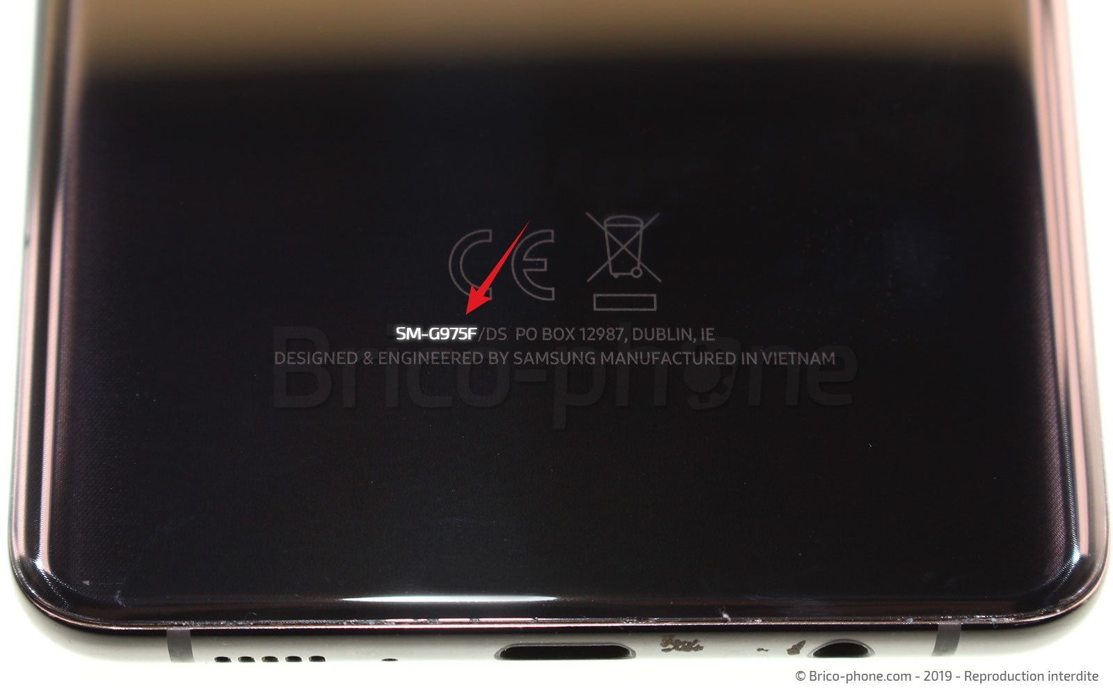 Changement de batterie sur Galaxy S10 Plus photo 1