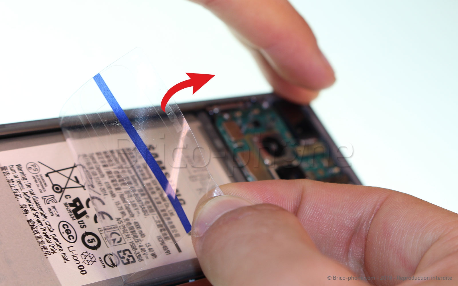 Changement de batterie sur Galaxy S10 Plus photo 4