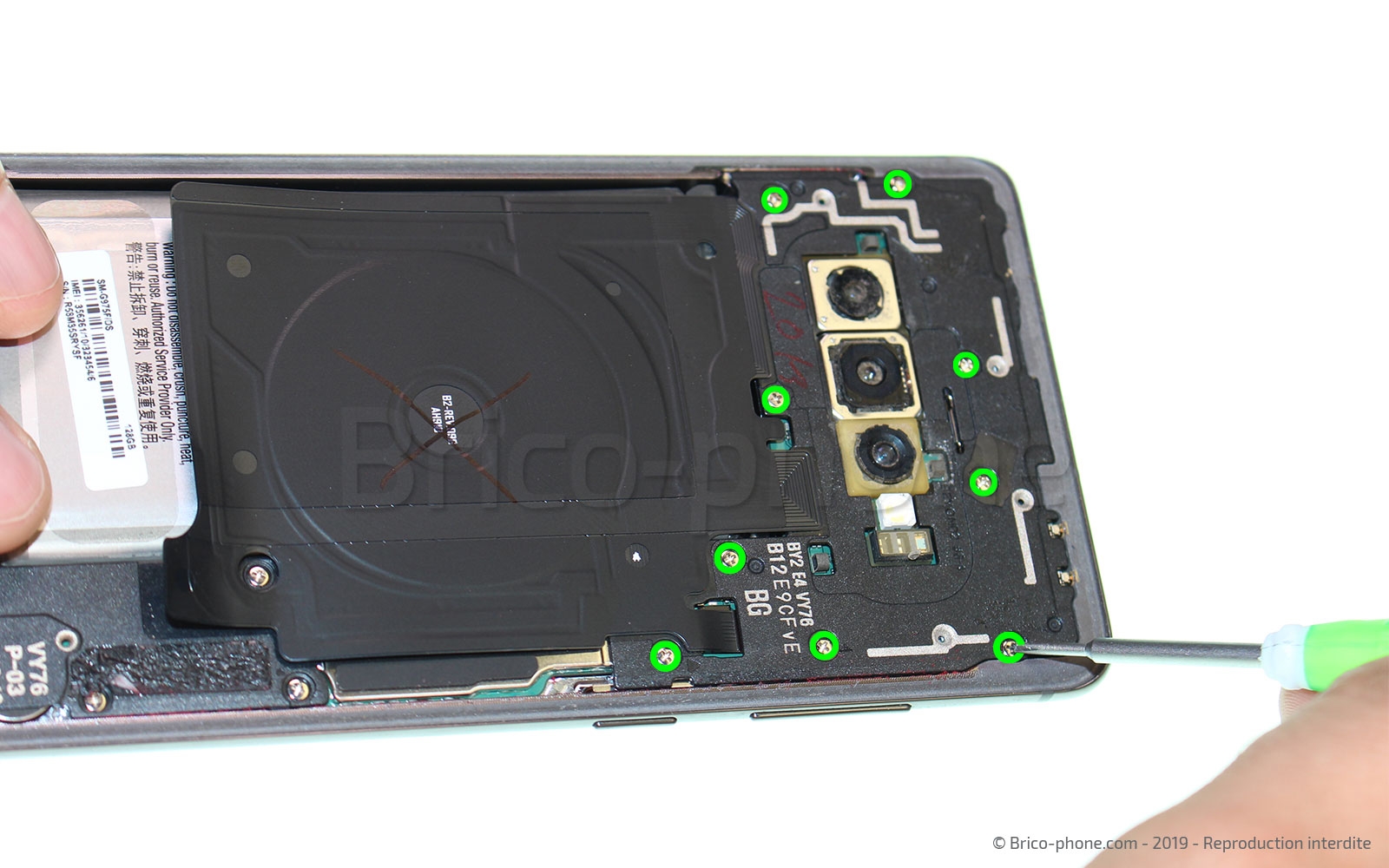 Changement de batterie sur Galaxy S10 Plus photo 2