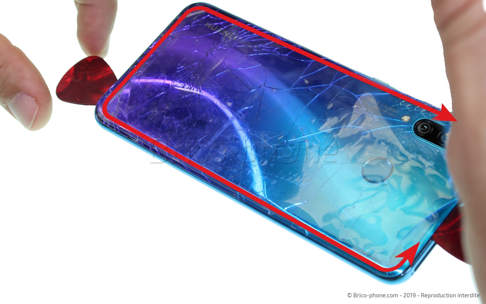 Démontage complet sur P30 Lite photo 4