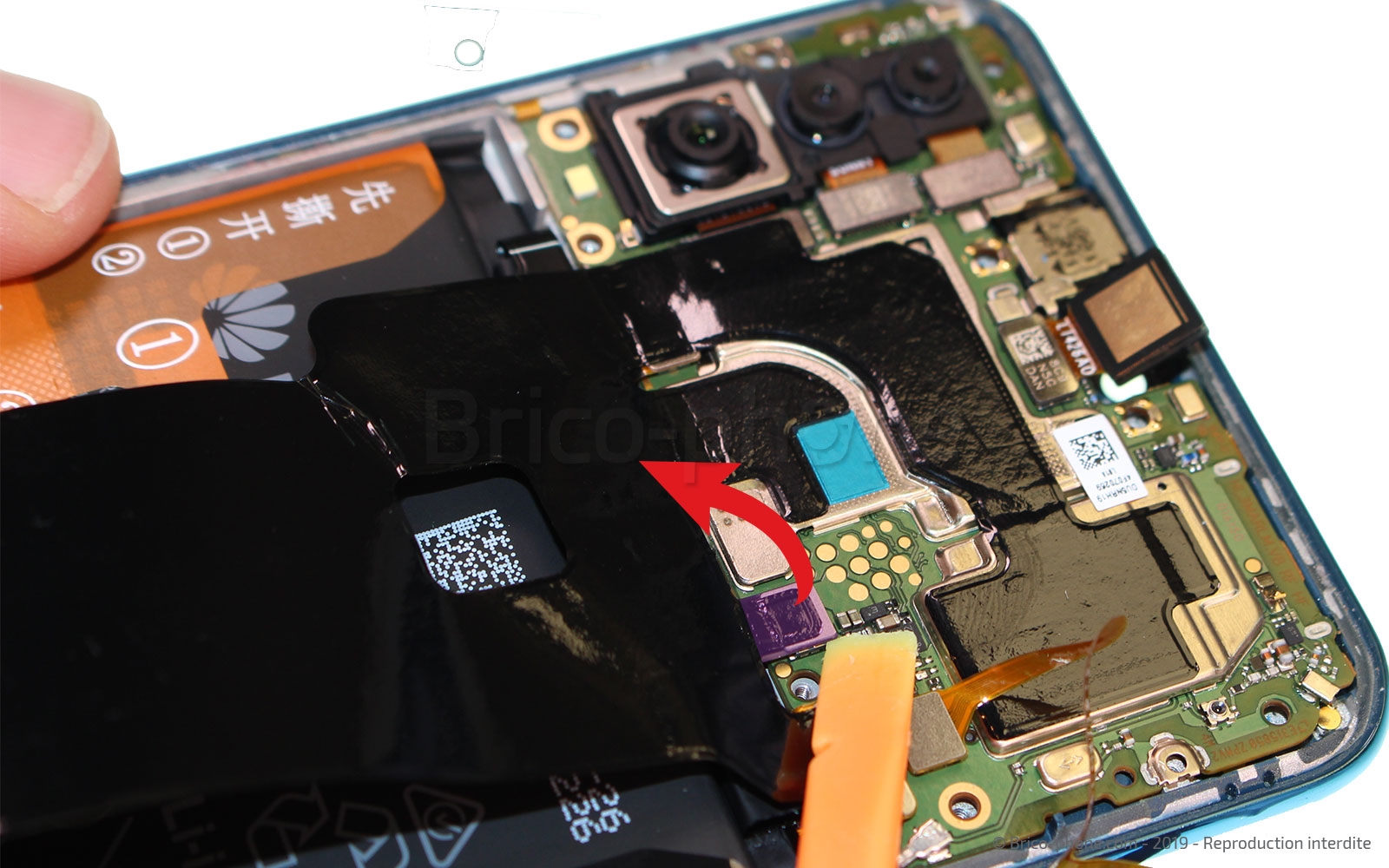 Changement de batterie sur P30 Lite photo 1