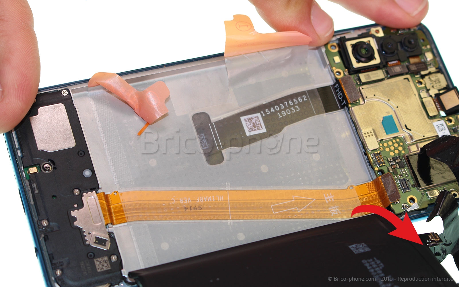 Changement de batterie sur P30 Lite photo 1