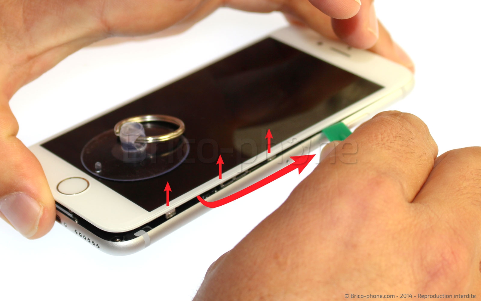 Changement du haut-parleur externe sur iPhone 6 photo 2