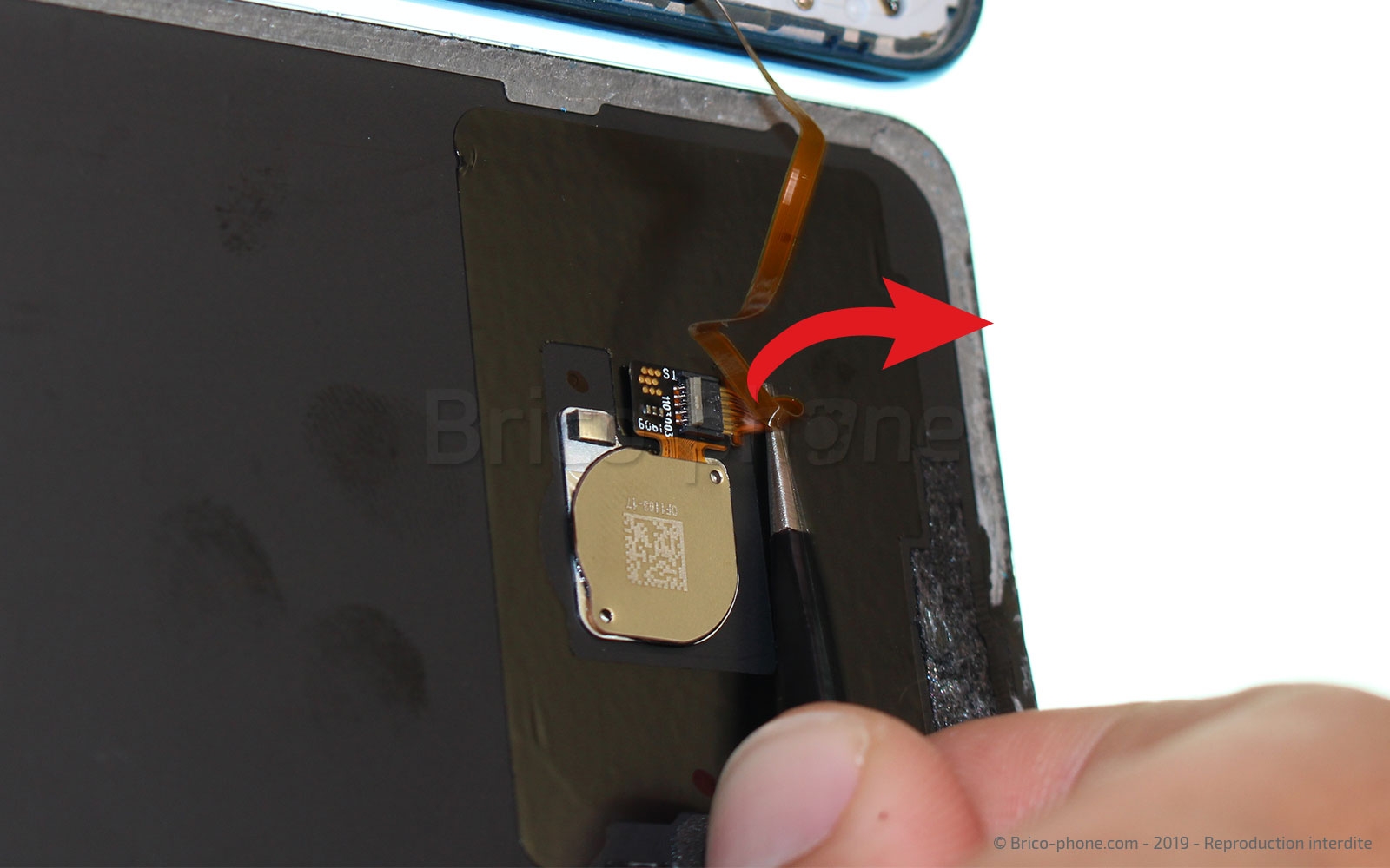 Changement de vitre arrière sur P30 Lite photo 3