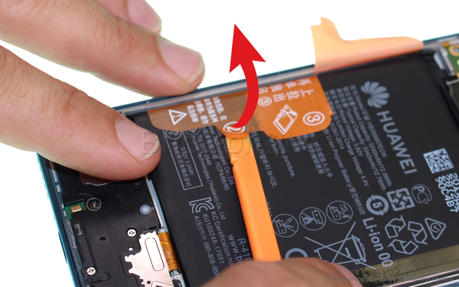 Changement de l'écran (vitre + LCD) sur P30 Lite photo 2