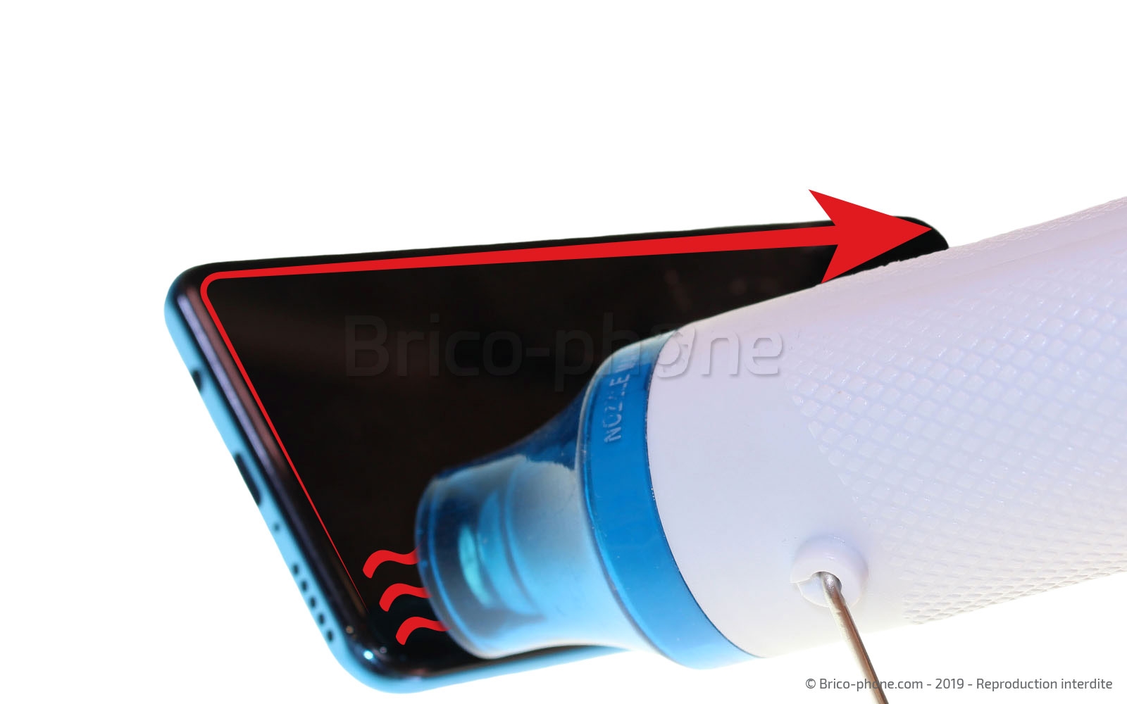 Changement de l'écran (vitre + LCD) sur P30 Lite photo 3