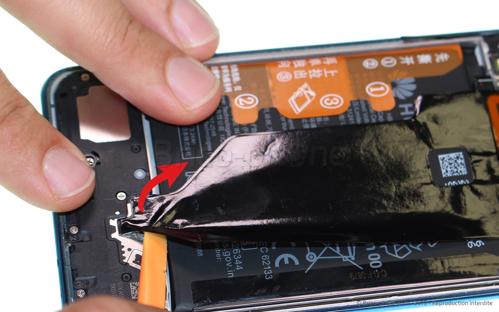 Changement de l'écran (vitre + LCD) sur P30 Lite photo 2