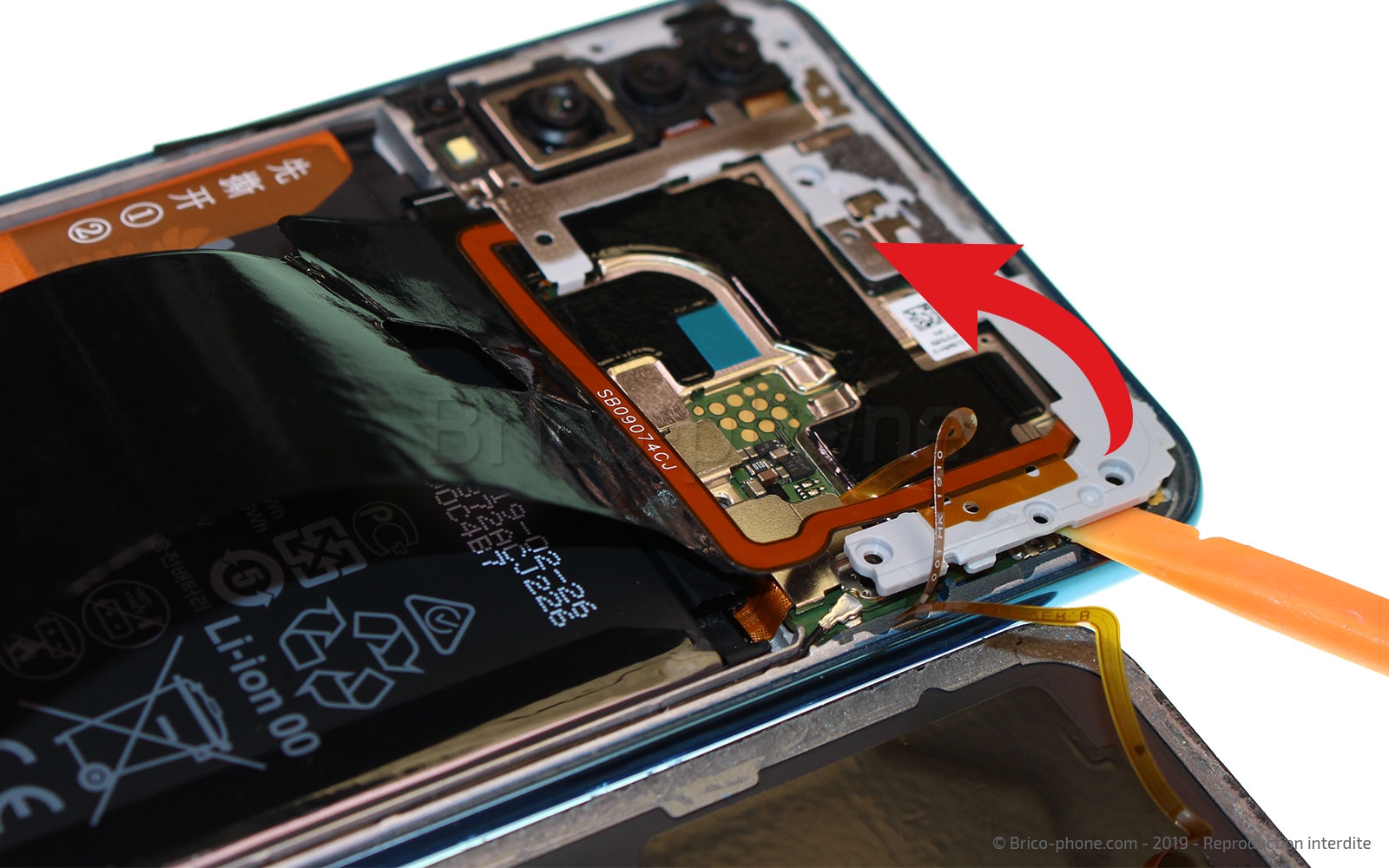 Changement de l'écran (vitre + LCD) sur P30 Lite photo 3