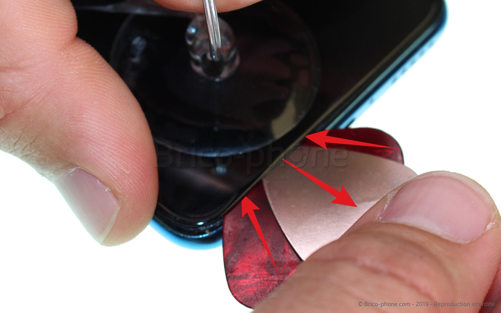 Changement de l'écran (vitre + LCD) sur P30 Lite photo 3