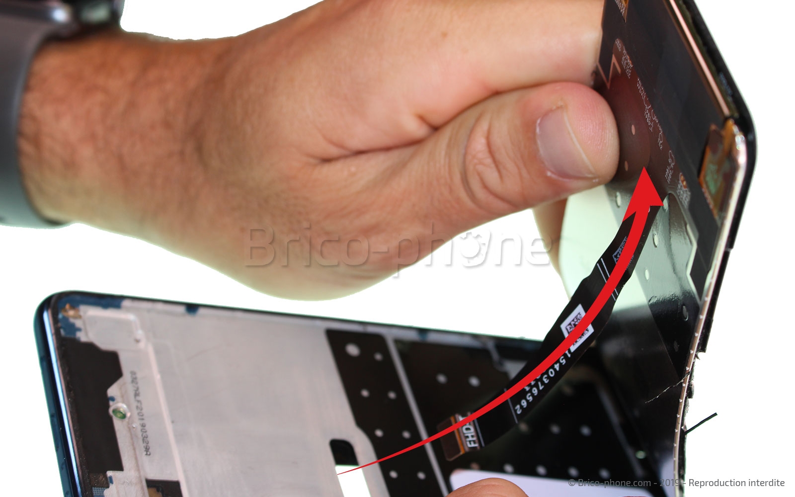 Changement de l'écran (vitre + LCD) sur P30 Lite photo 2