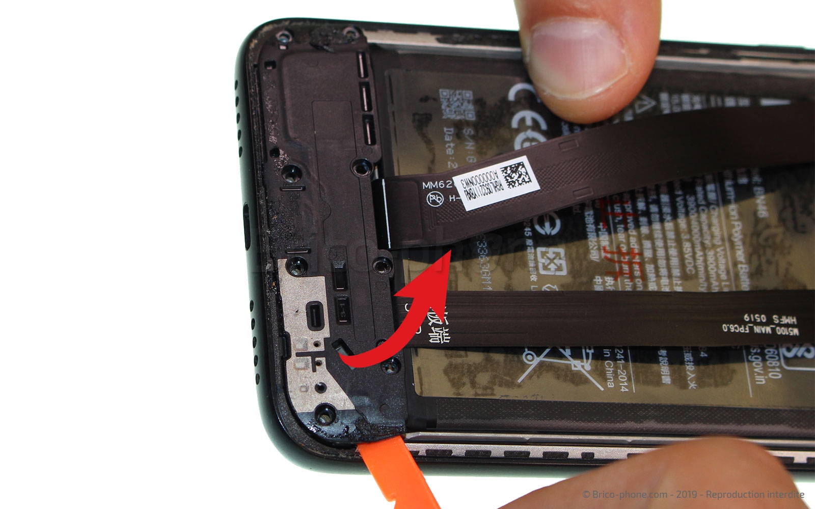 Changement du connecteur de charge sur Redmi 7 photo 2