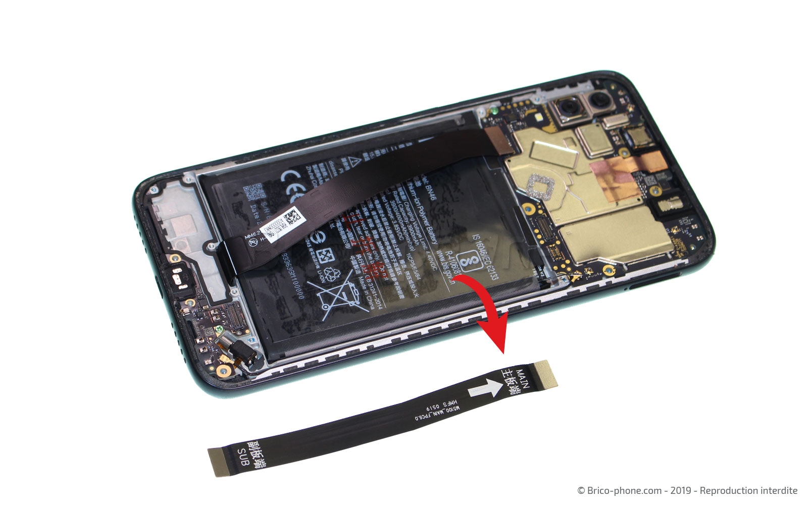 Changement du connecteur de charge sur Redmi 7 photo 2