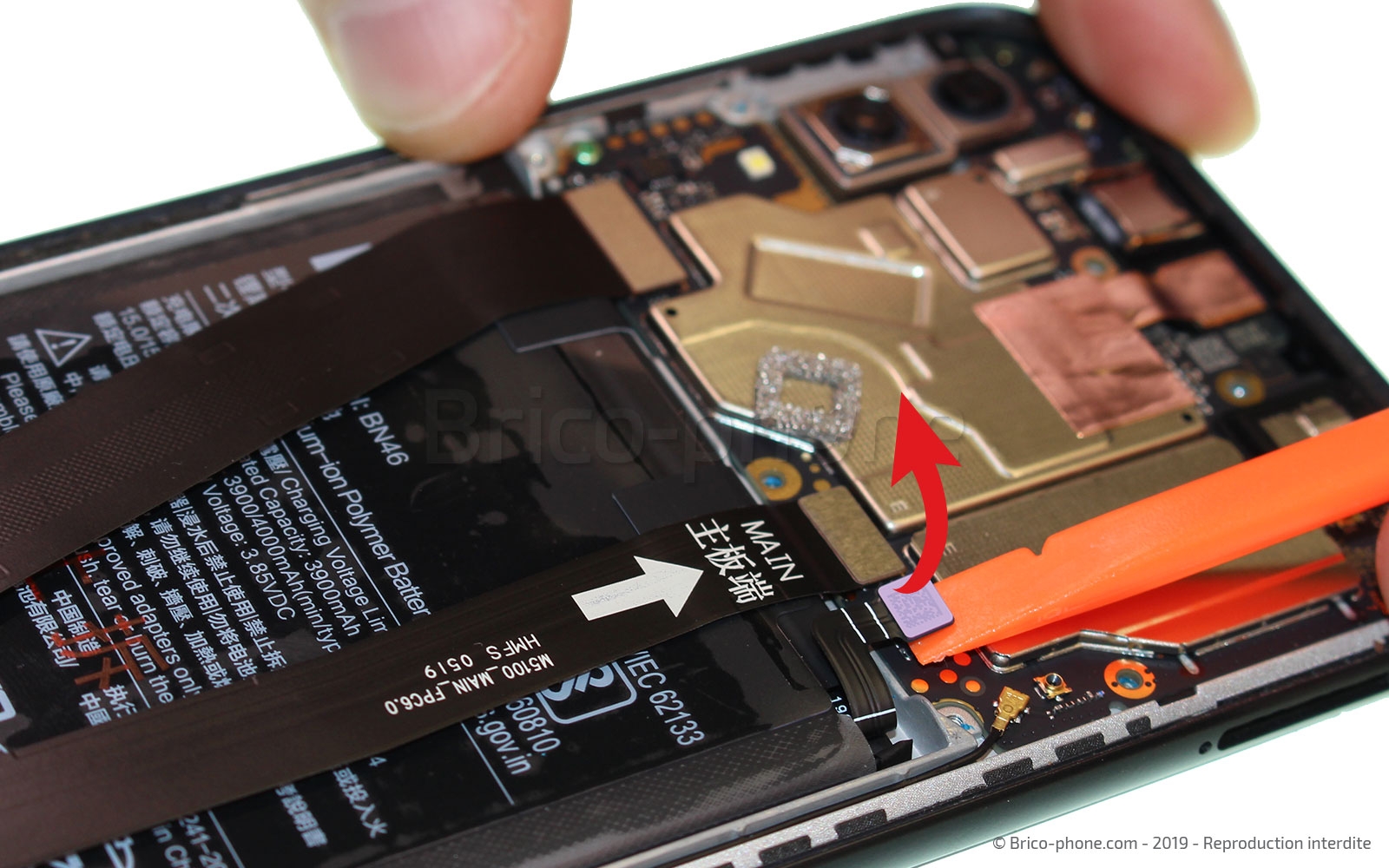 Changement d'écran (vitre + LCD)  sur Redmi 7 photo 1