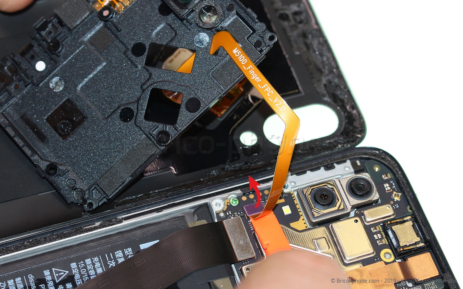 Changement d'écran (vitre + LCD)  sur Redmi 7 photo 3