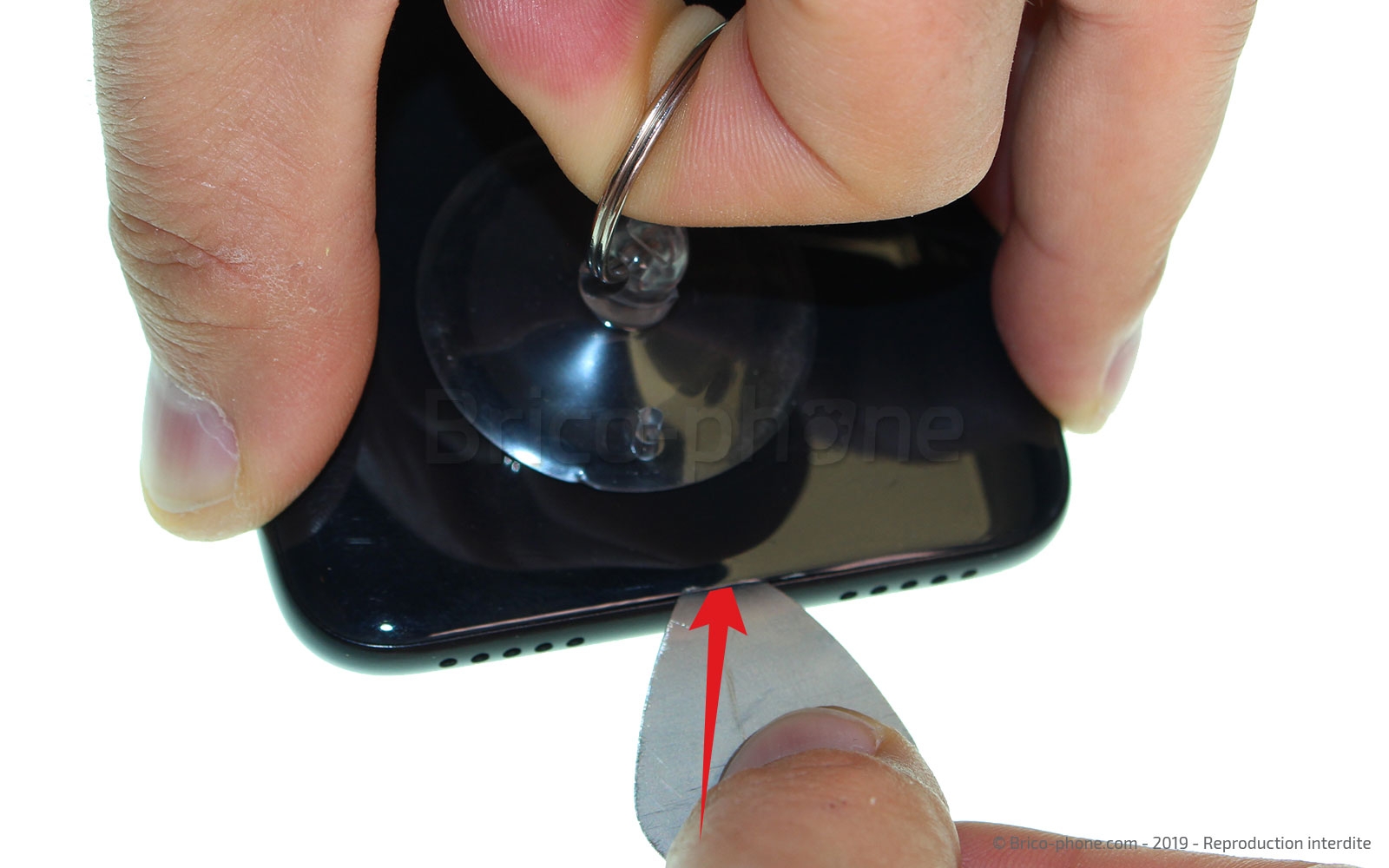 Changement d'écran (vitre + LCD)  sur Redmi 7 photo 2