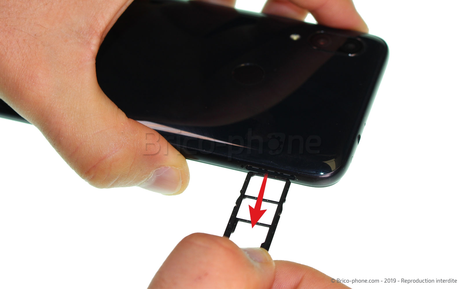 Changement d'écran (vitre + LCD)  sur Redmi 7 photo 3