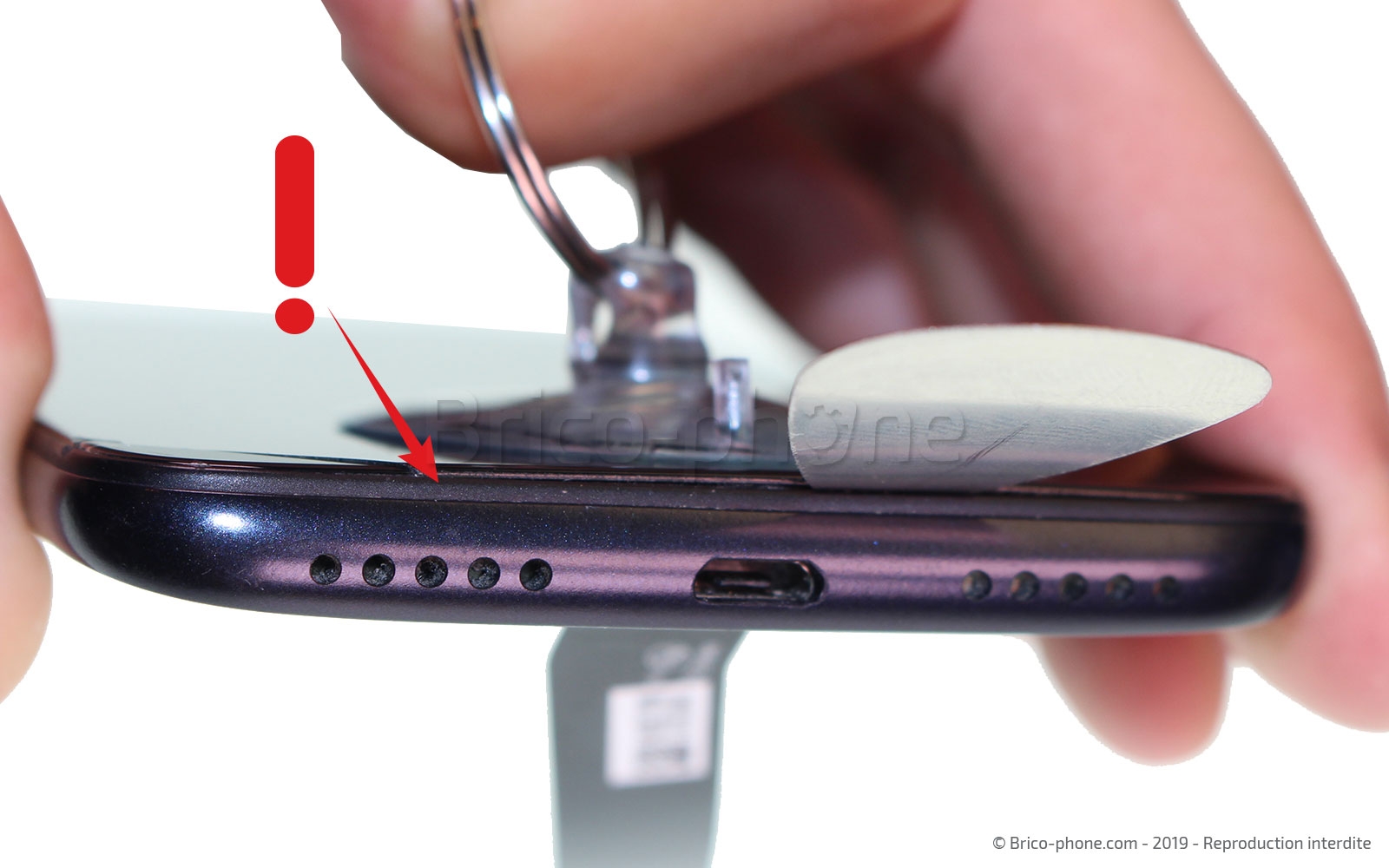 Changement d'écran (vitre + LCD)  sur Redmi 7 photo 3