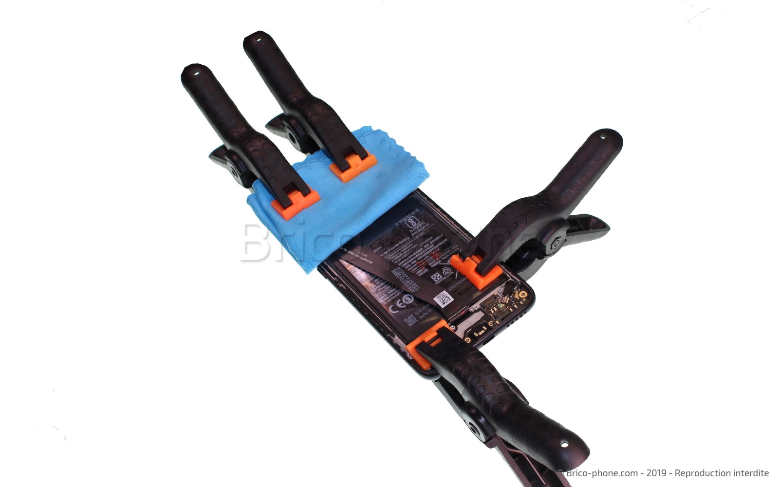 Changement d'écran (vitre + LCD)  sur Redmi 7 photo 4