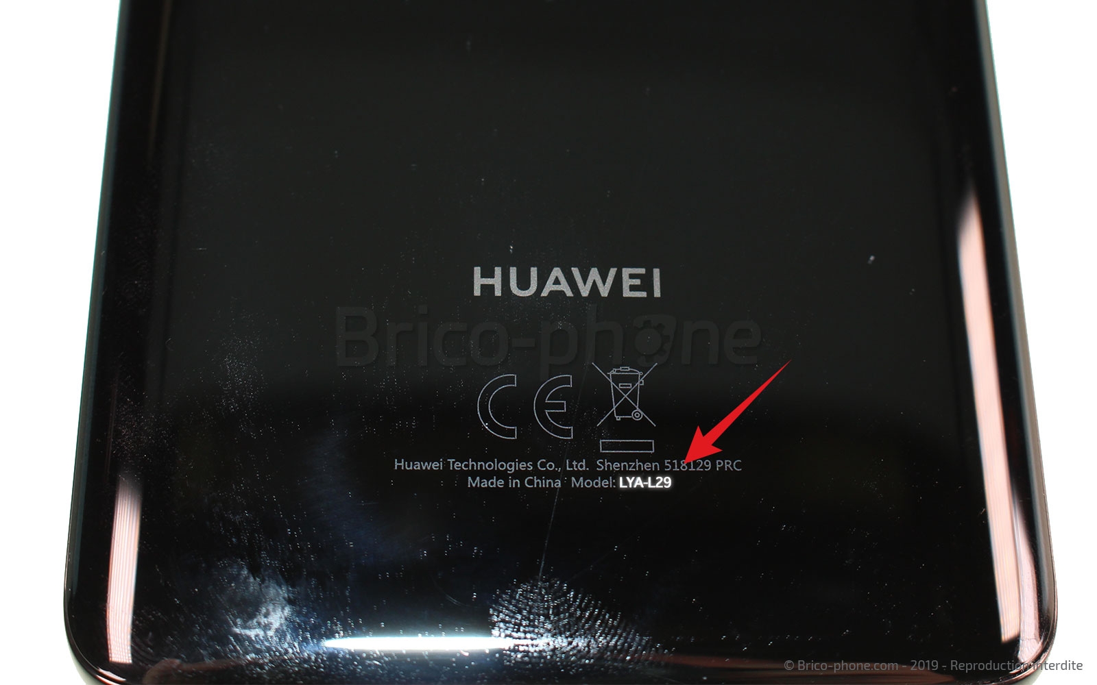 Changement de coque arrière sur Mate 20 Pro photo 1