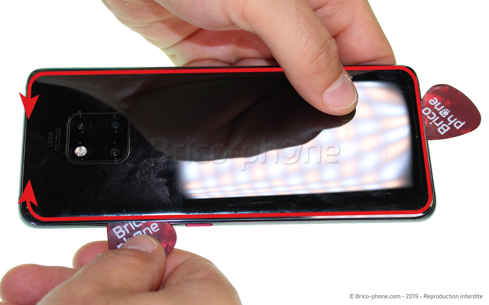 Changement de coque arrière sur Mate 20 Pro photo 3