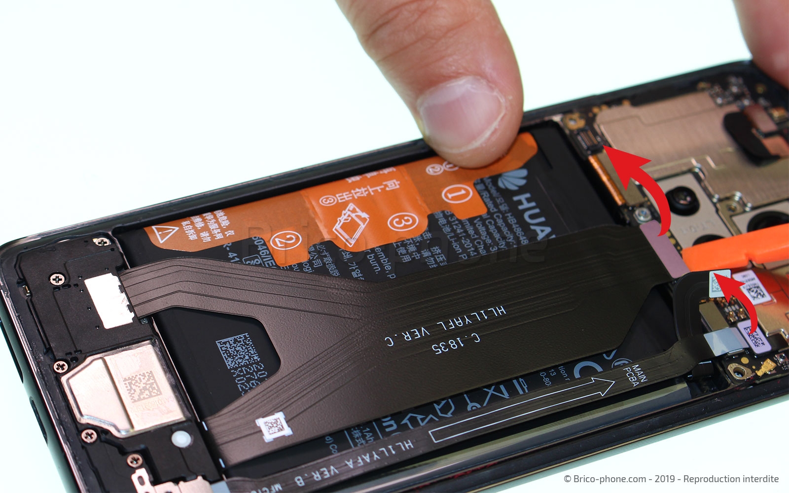 Changement de batterie sur Mate 20 Pro photo 2