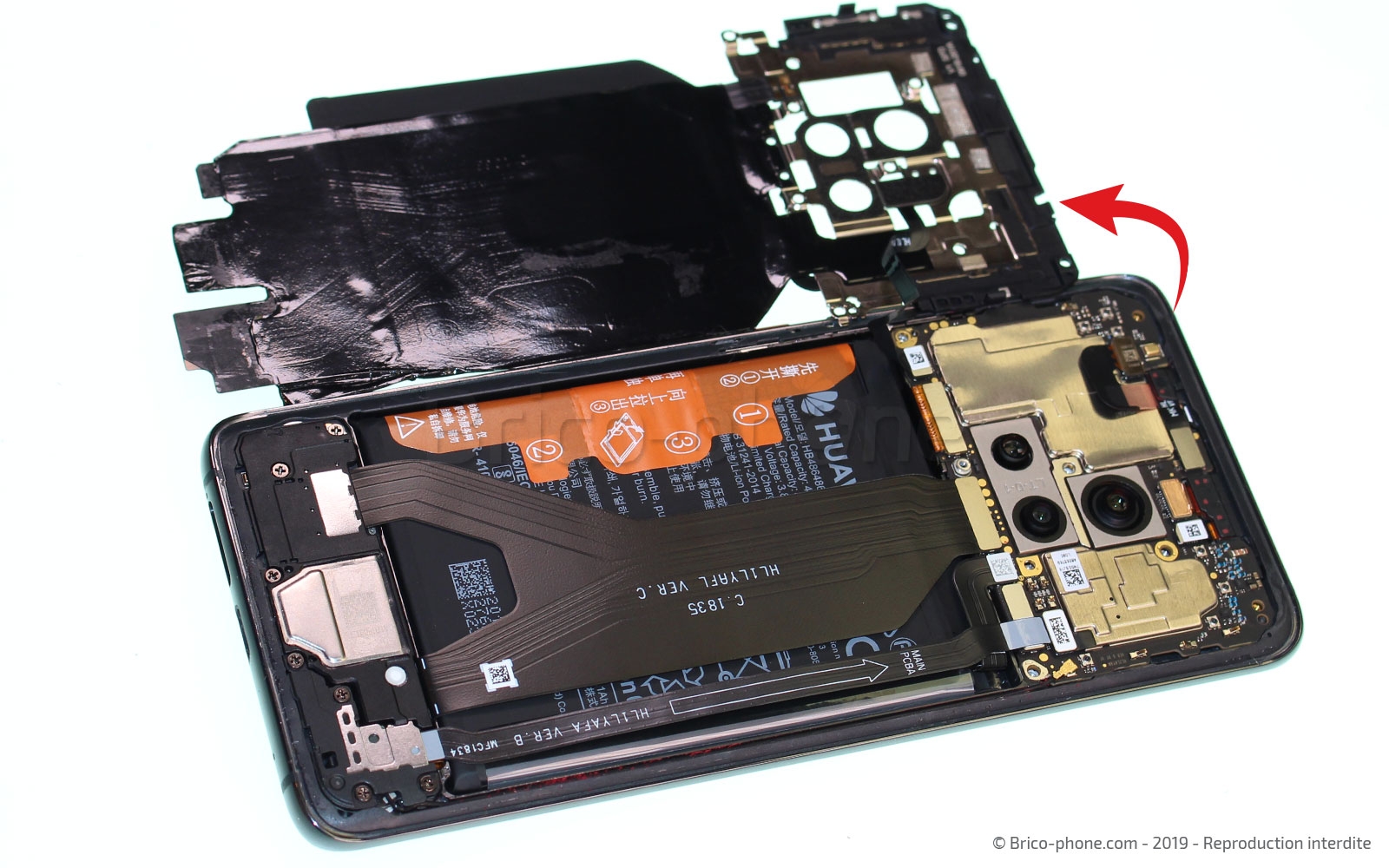 Changement d'écran (vitre+LCD) sur Mate 20 Pro photo 1