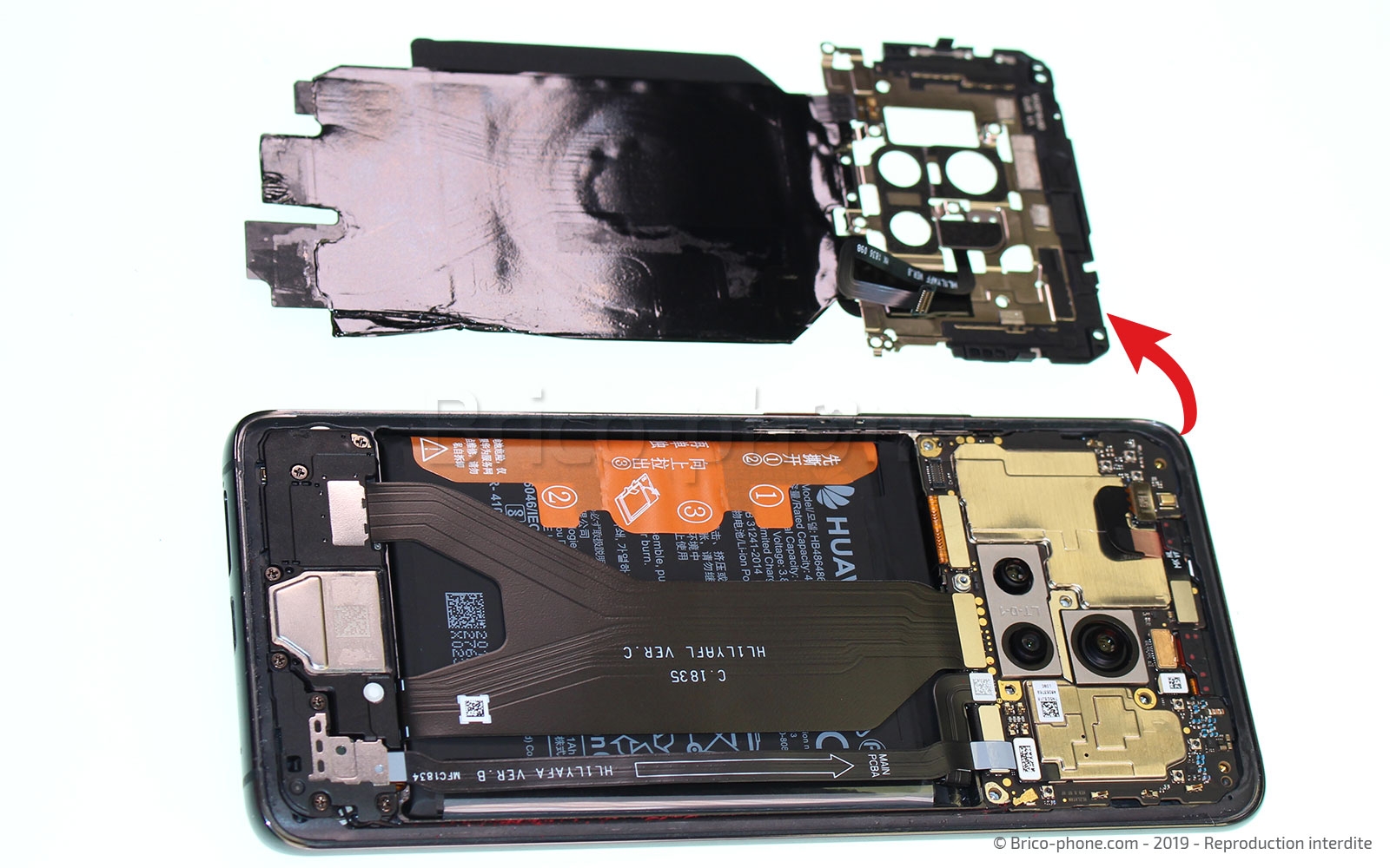 Changement d'écran (vitre+LCD) sur Mate 20 Pro photo 4