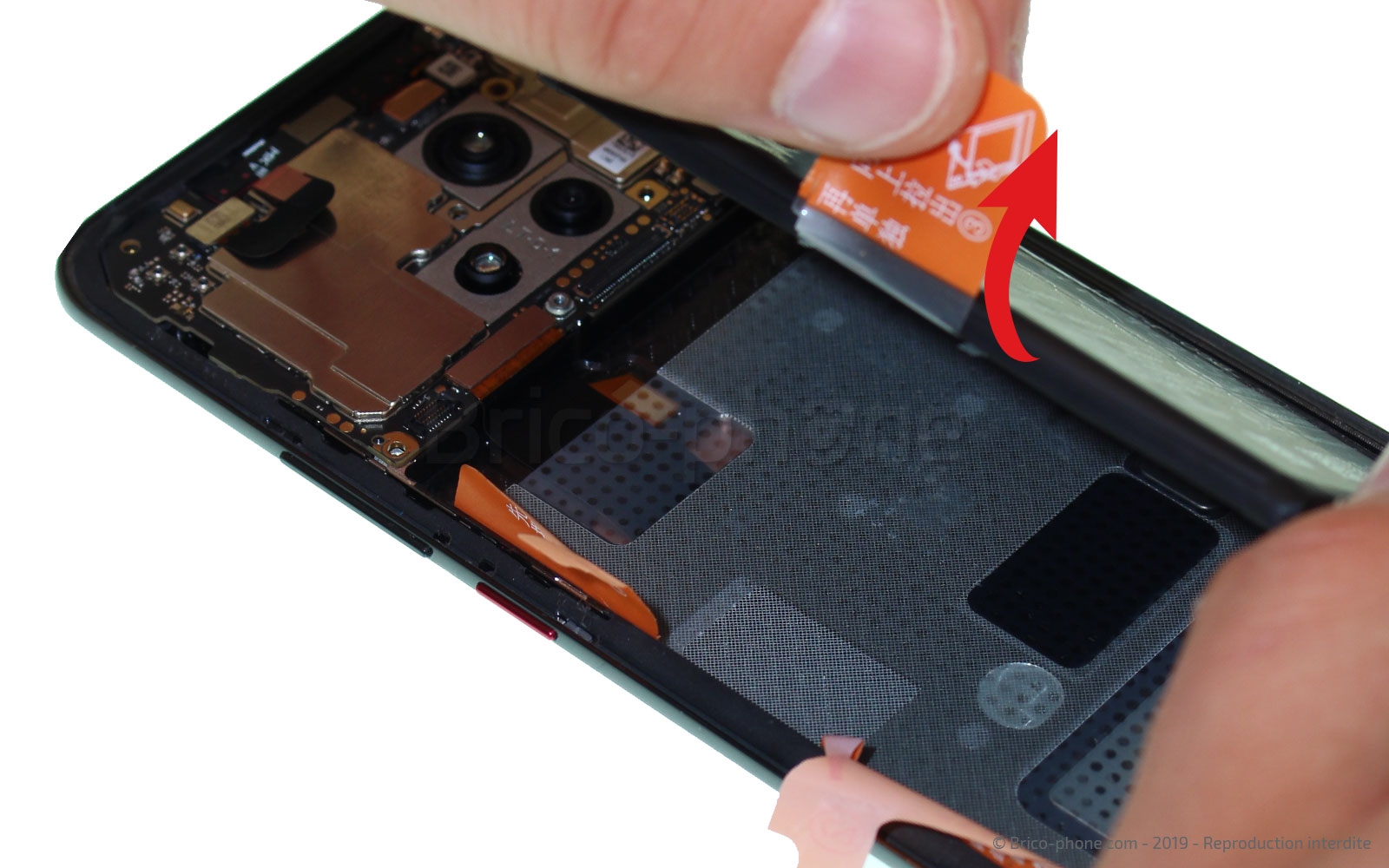 Changement d'écran (vitre+LCD) sur Mate 20 Pro photo 3