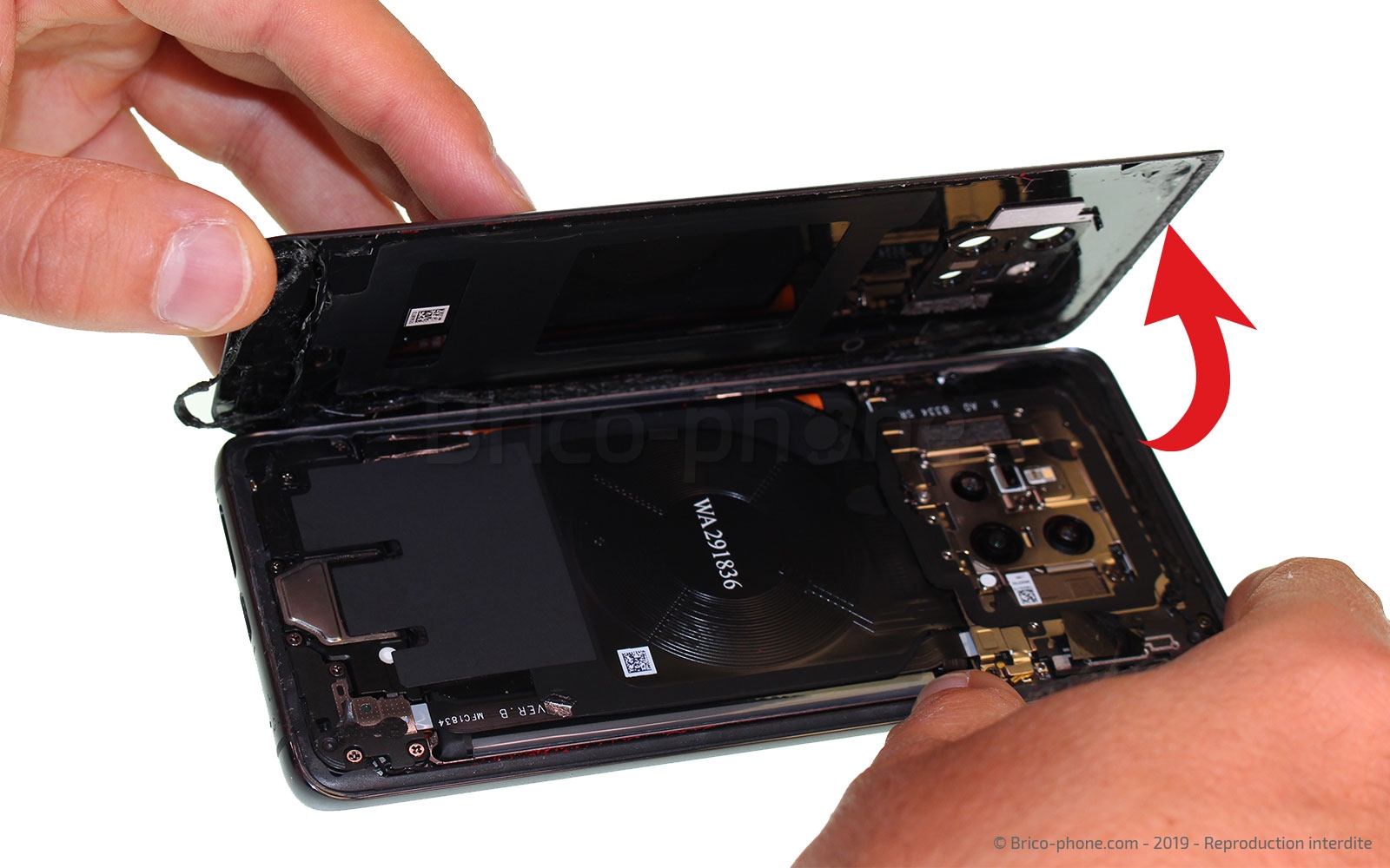 Changement d'écran (vitre+LCD) sur Mate 20 Pro photo 3