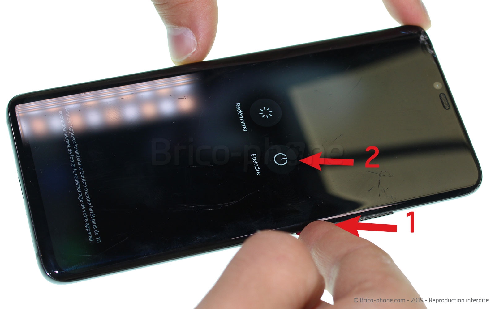 Changement d'écran (vitre+LCD) sur Mate 20 Pro photo 1