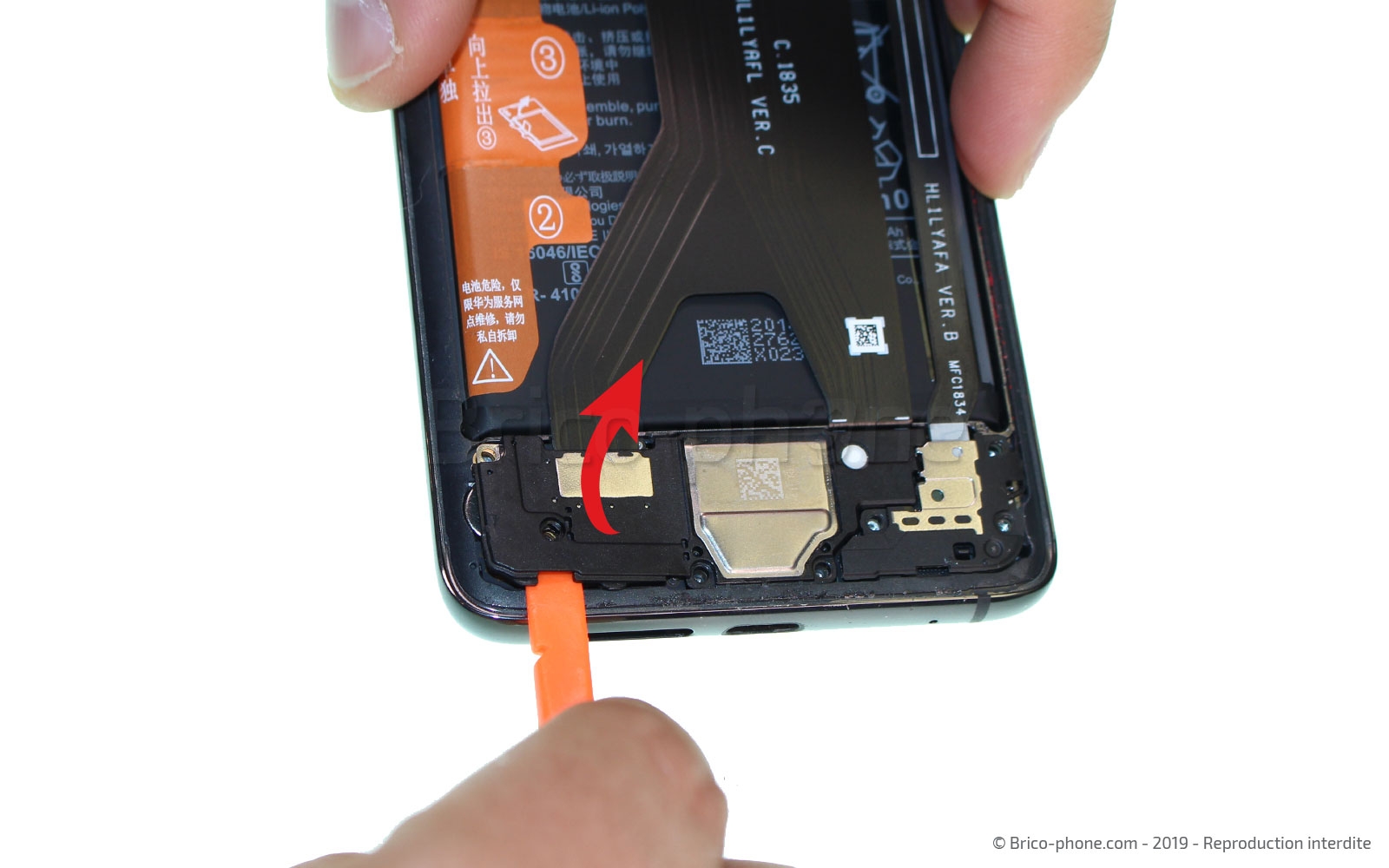 Changement de connecteur de charge sur Mate 20 Pro photo 1