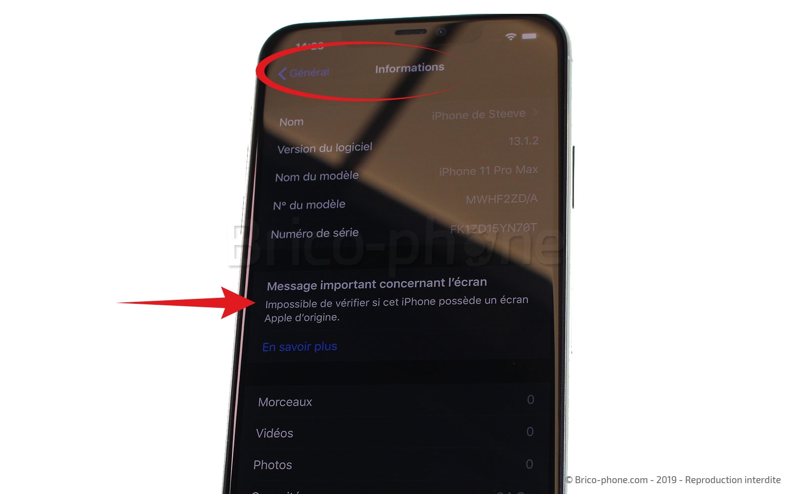 Remplacer l'écran (vitre et OLED)  sur iPhone 11 Pro Max photo 3