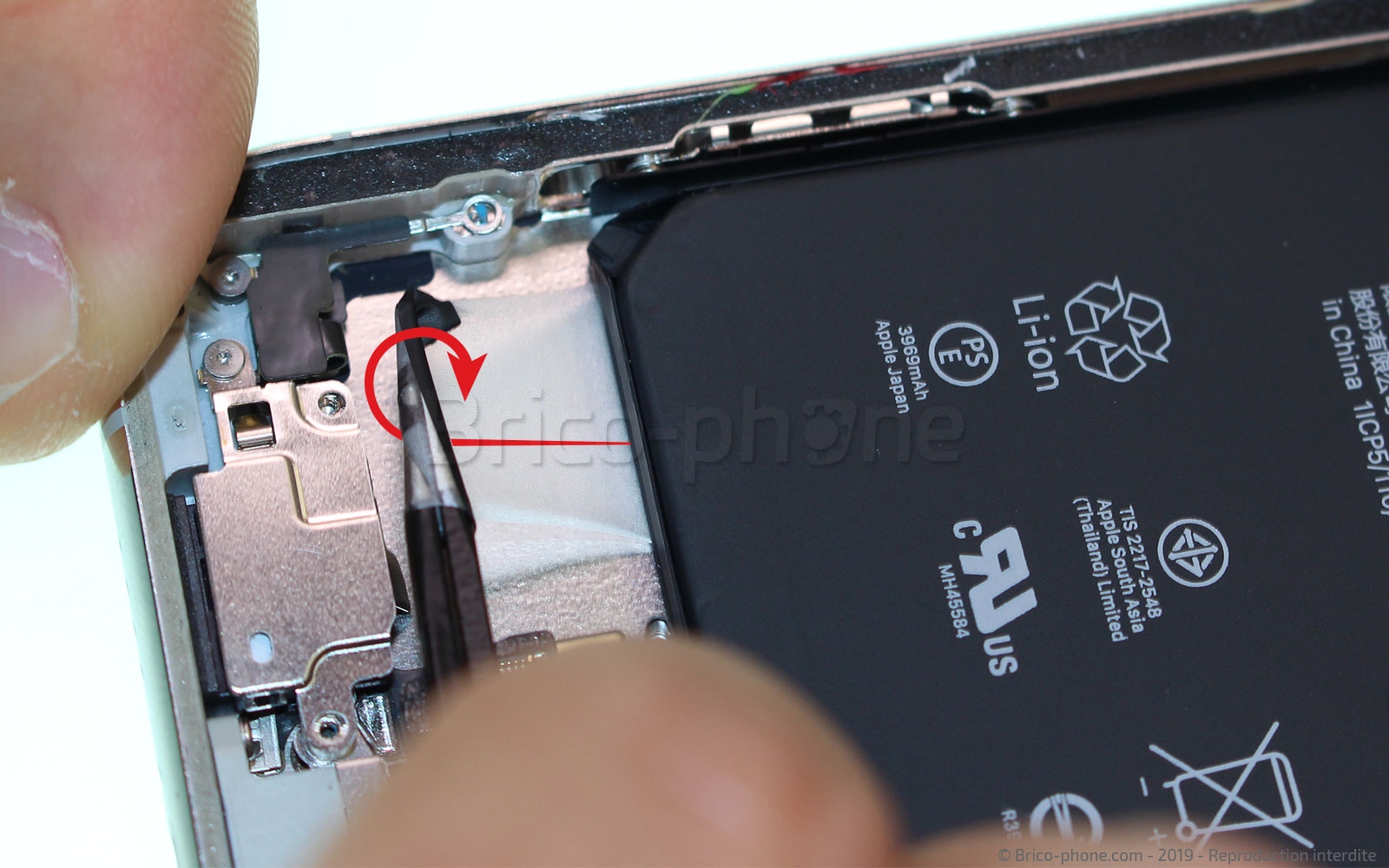 Remplacer la batterie  sur iPhone 11 Pro Max photo 2