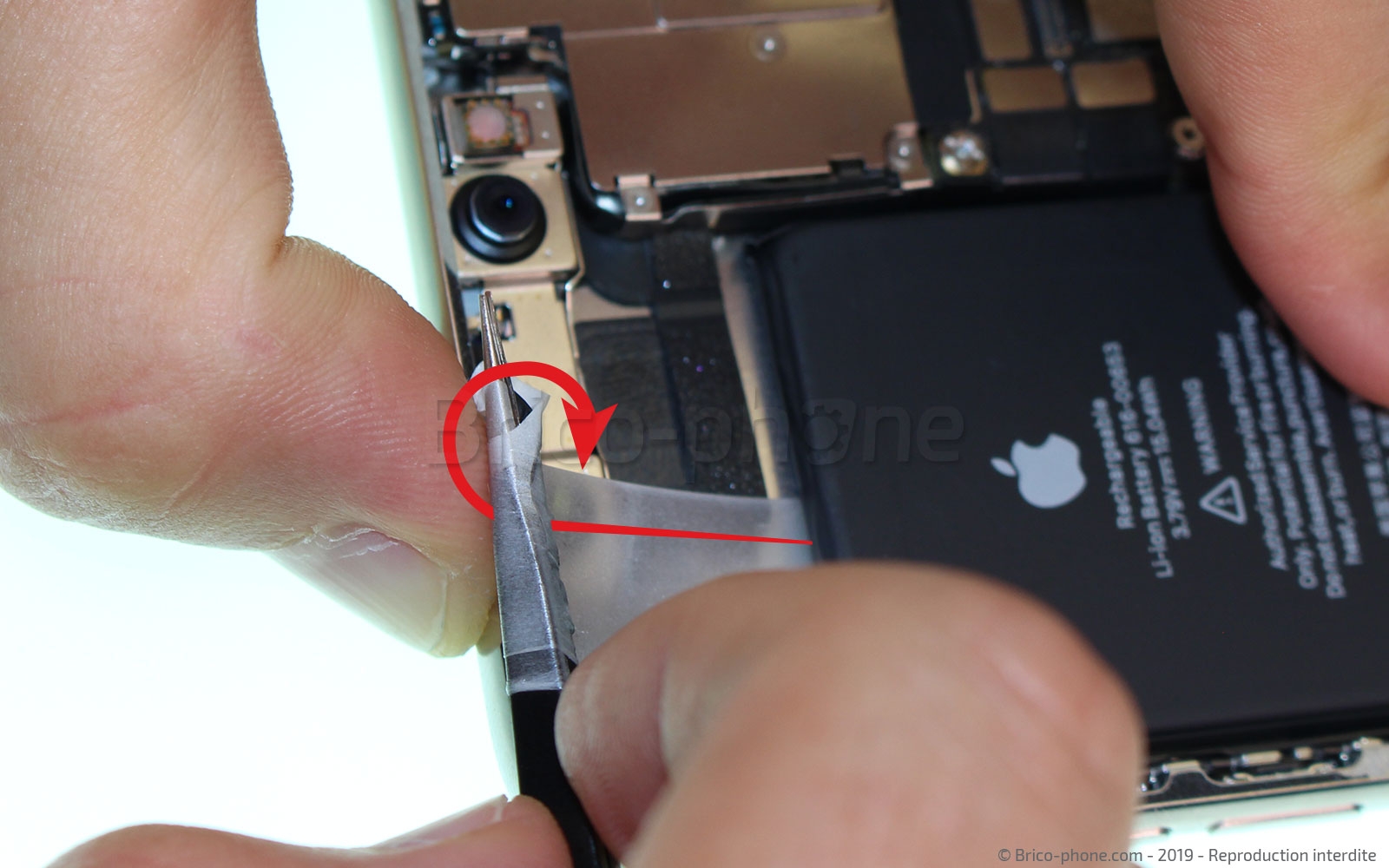 Remplacer la batterie  sur iPhone 11 Pro Max photo 4