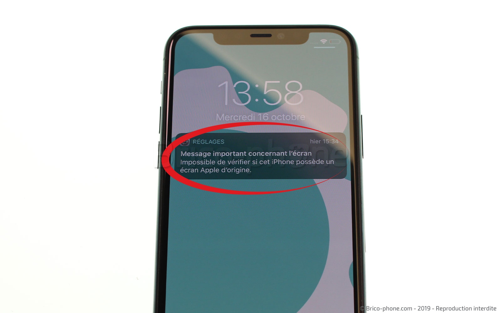 Remplacement de l'écran (vitre+ OLED) sur iPhone 11 Pro photo 1