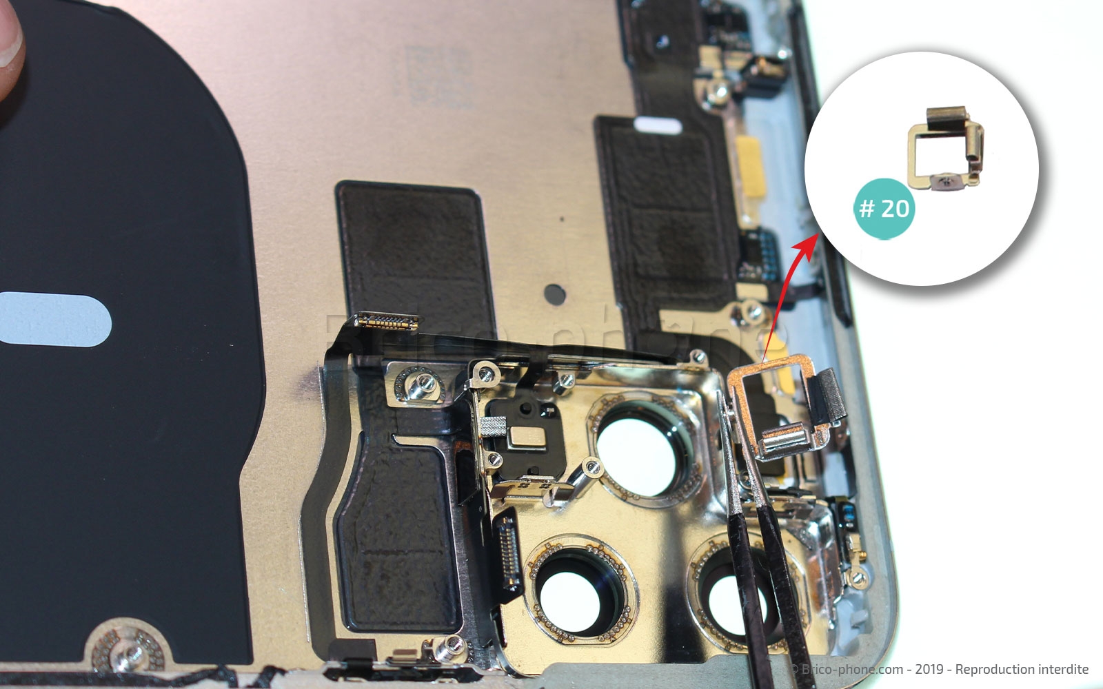 Démontage complet  sur iPhone 11 Pro Max photo 3