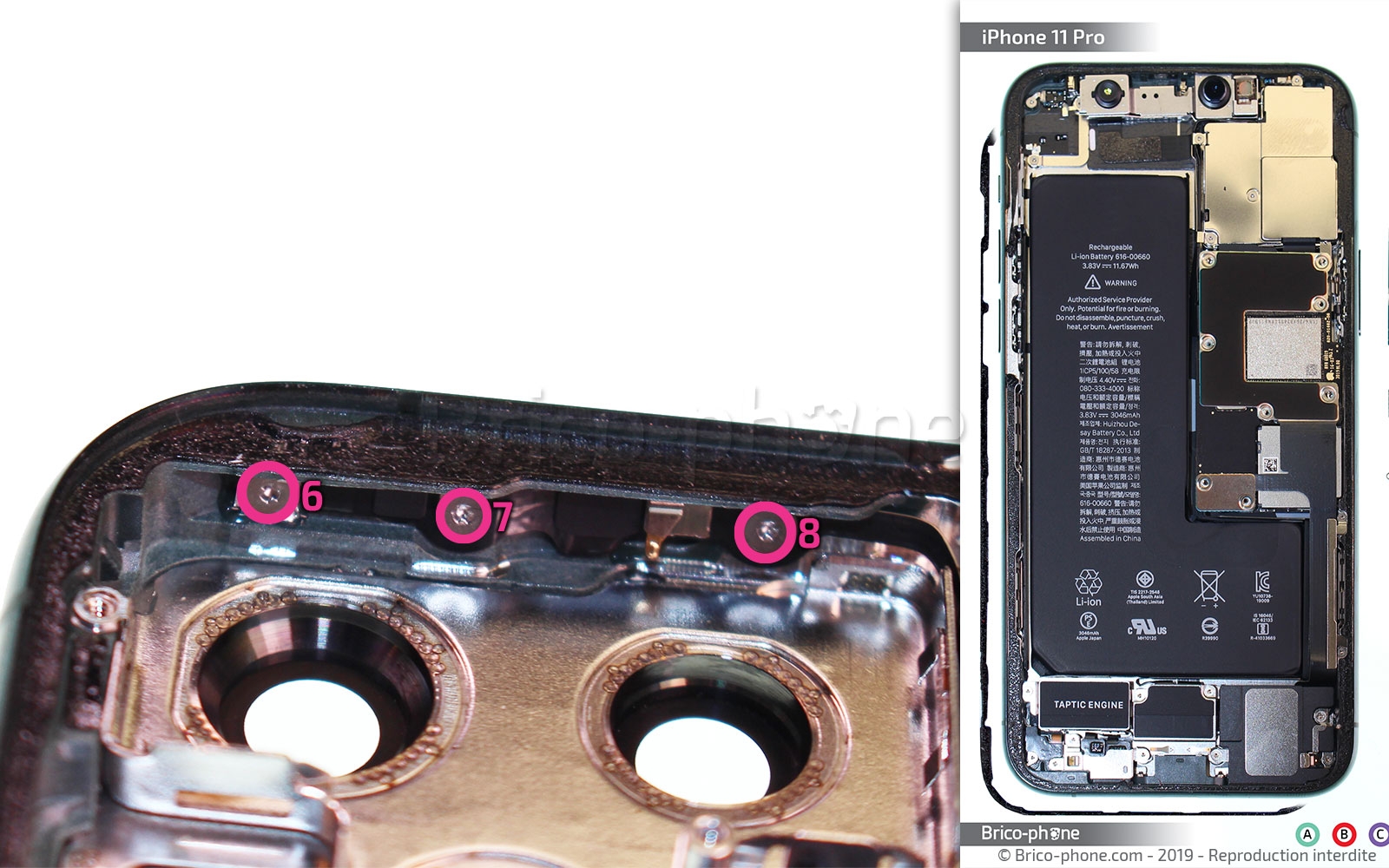 Démontage complet sur iPhone 11 Pro photo 2