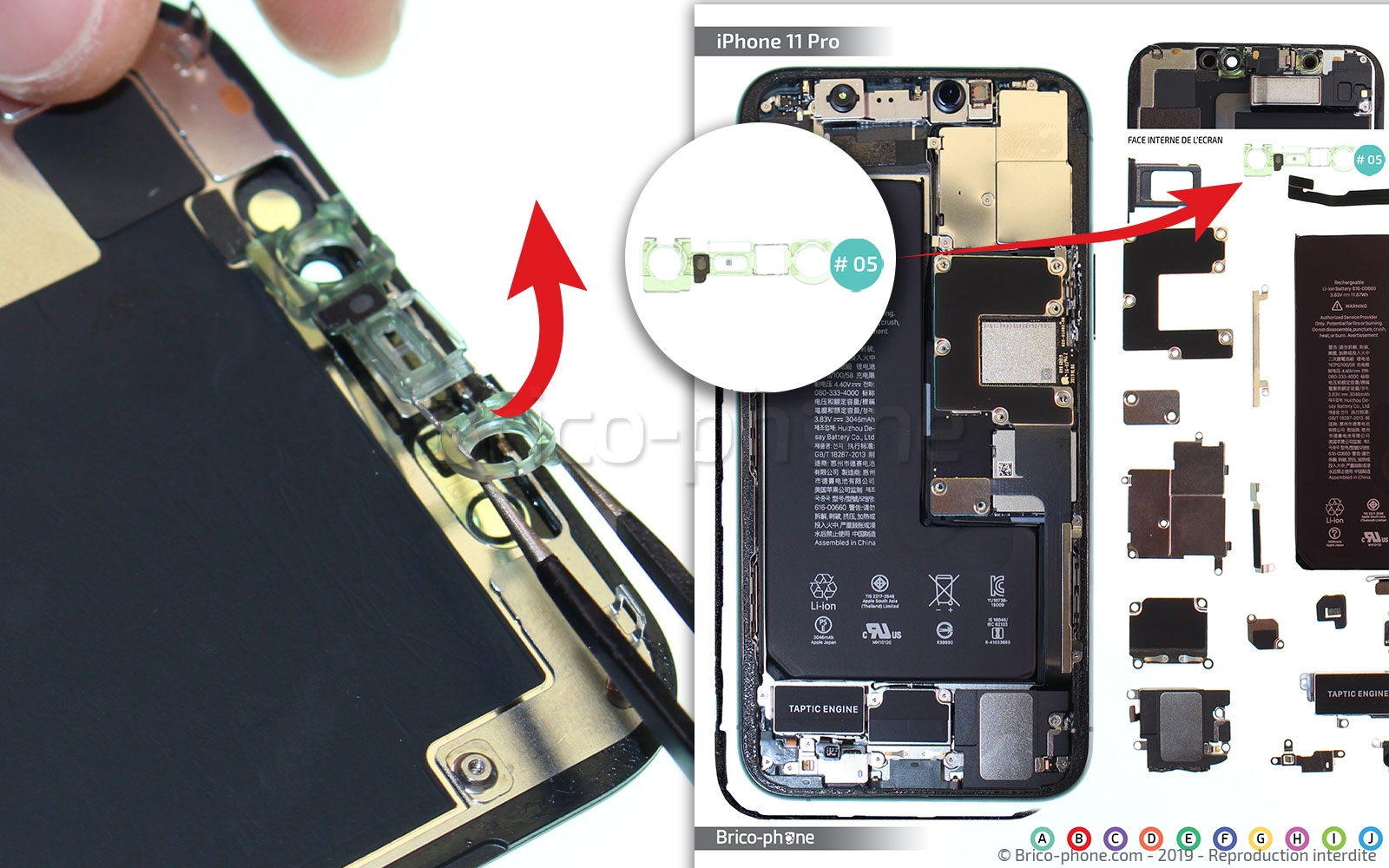 Démontage complet sur iPhone 11 Pro photo 4
