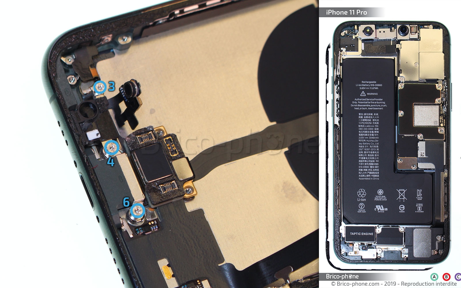 Démontage complet sur iPhone 11 Pro photo 1