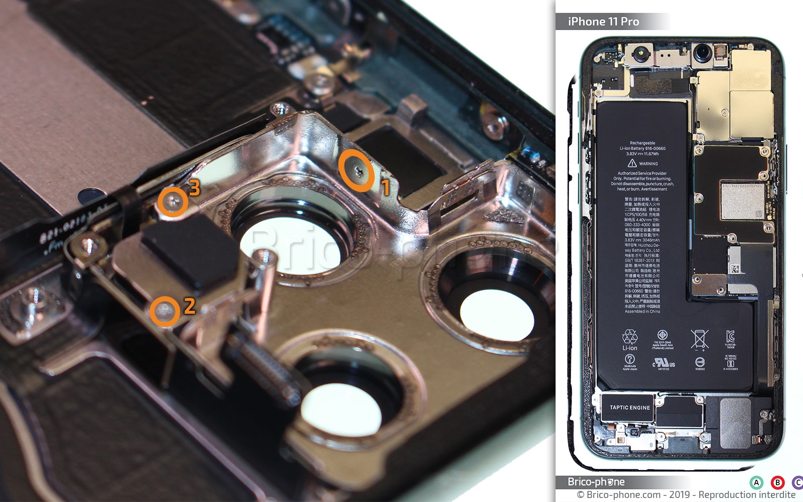 Démontage complet sur iPhone 11 Pro photo 1