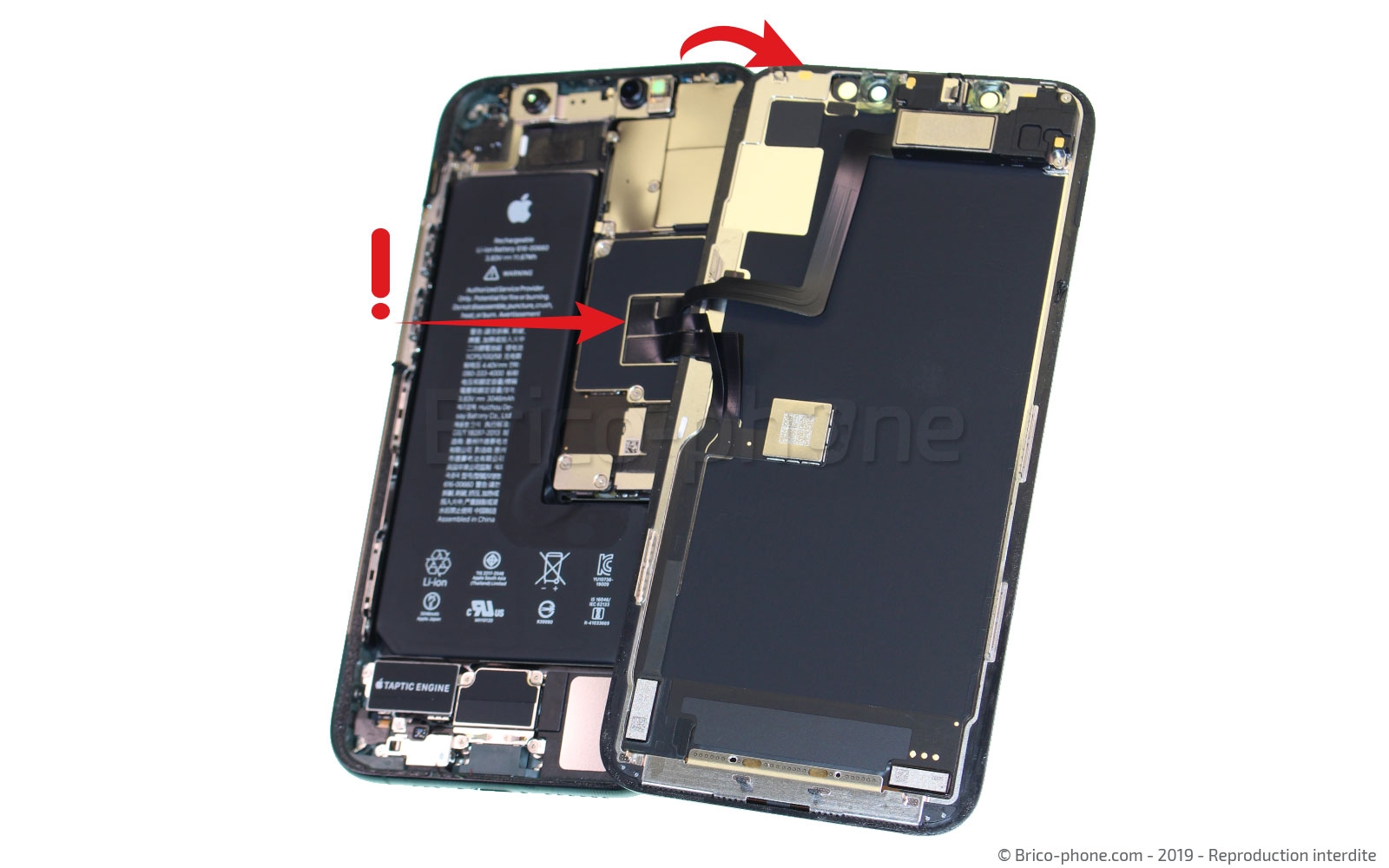 Changement de la triple caméra arrière sur iPhone 11 Pro photo 3