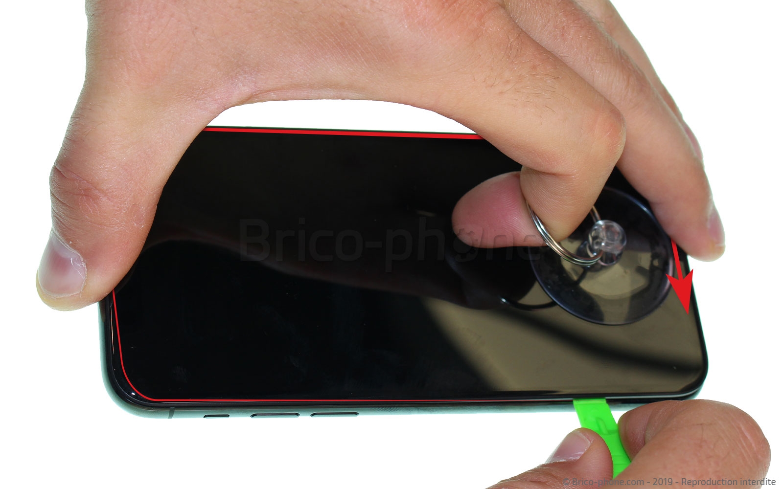 Changement du haut-parleur externe sur iPhone 11 Pro photo 3