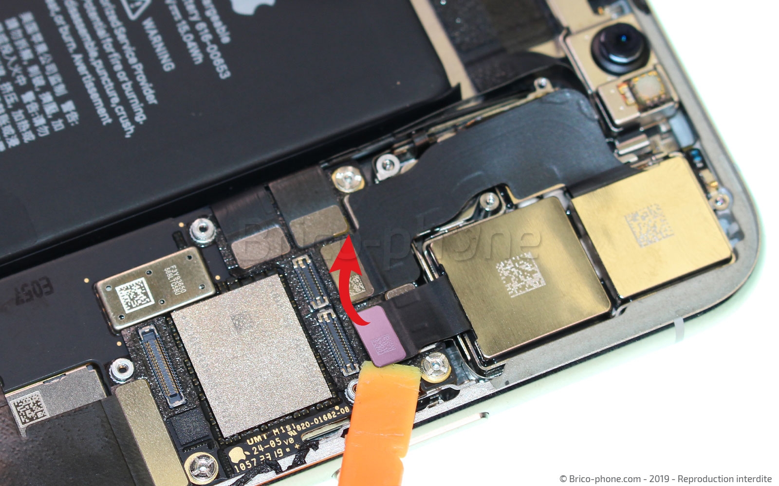 Changement de la triple caméra arrière sur iPhone 11 Pro Max photo 1