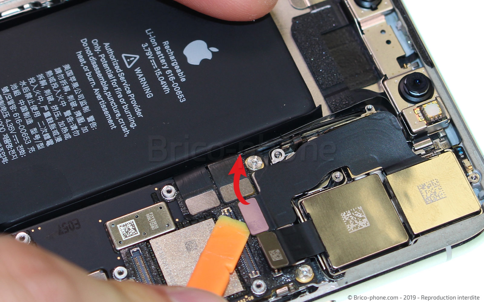 Changement de la triple caméra arrière sur iPhone 11 Pro Max photo 2