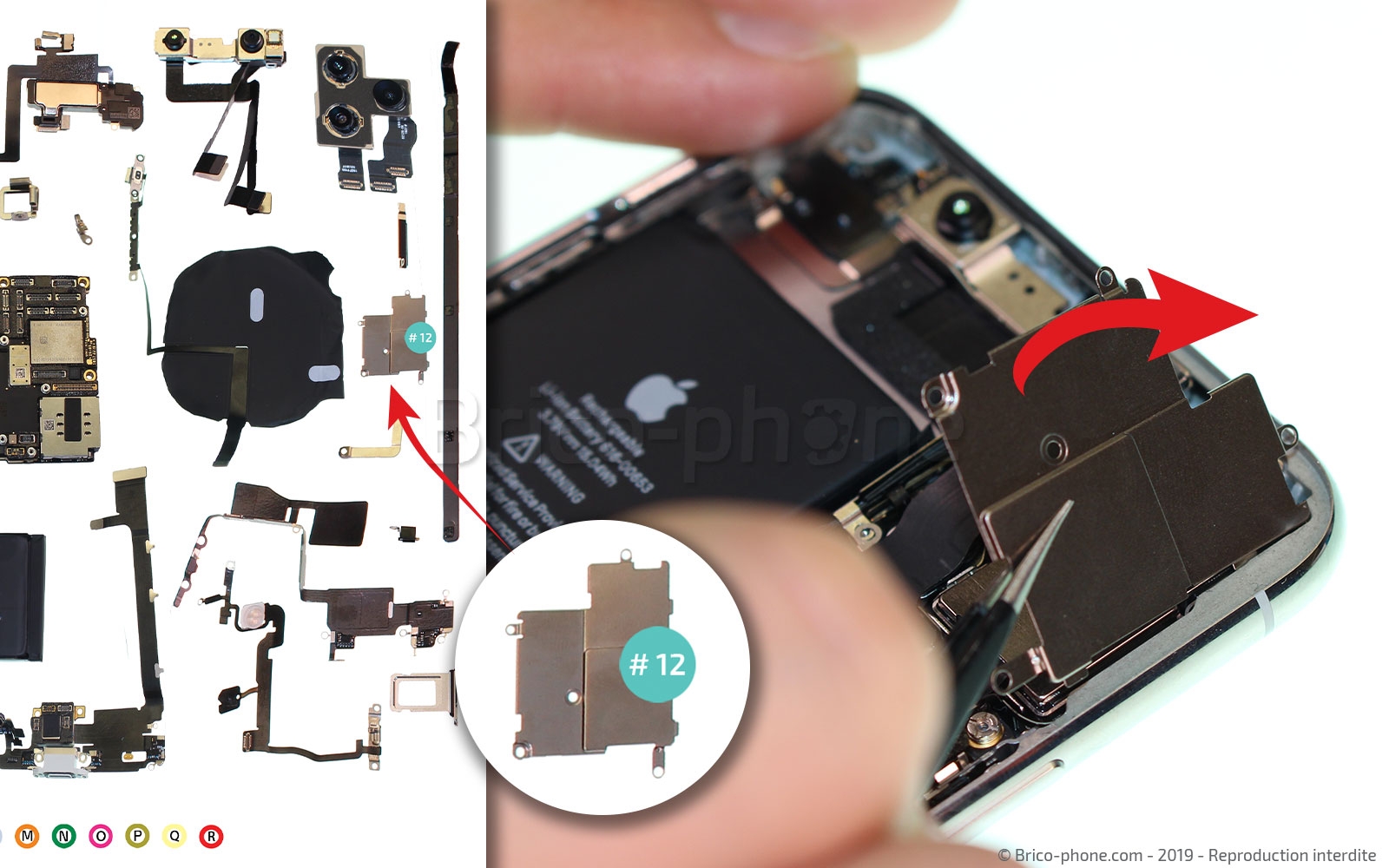 Changement de la triple caméra arrière sur iPhone 11 Pro Max photo 2