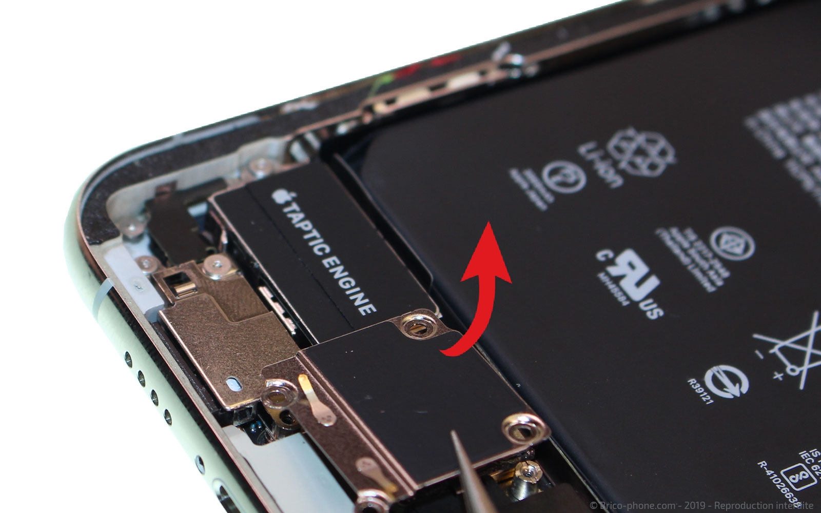 Changement du vibreur Taptic Engine sur iPhone 11 Pro Max photo 2